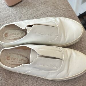 Corso Como Cream Slip-On Shoes